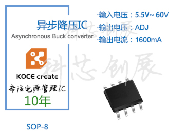 60V宽电压输入降压IC